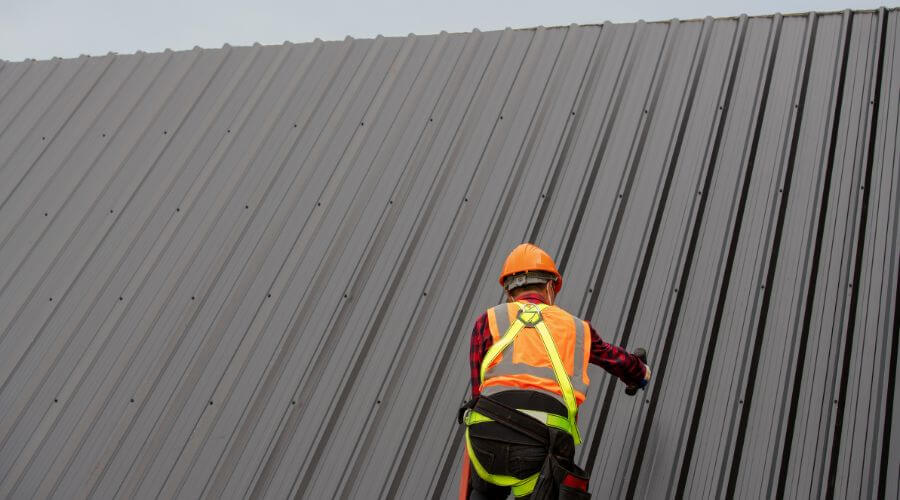 Professional metal roof installation services in Humboldt, NE